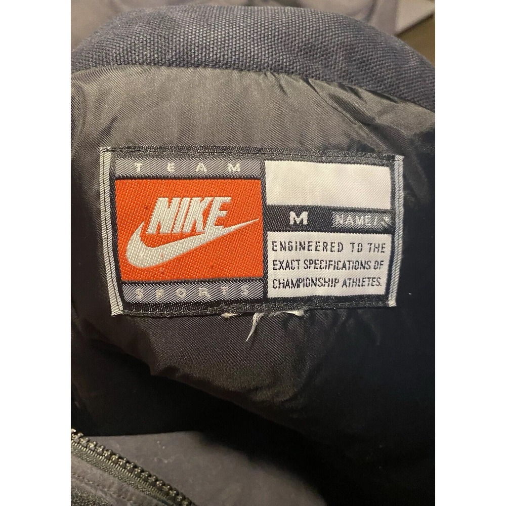 Vintage 90's Team Nike Colorado Buffaloes University Puffer Jacket Men's MEDIUM - Picture 9 of 12